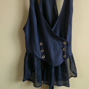 Never worn button up vest